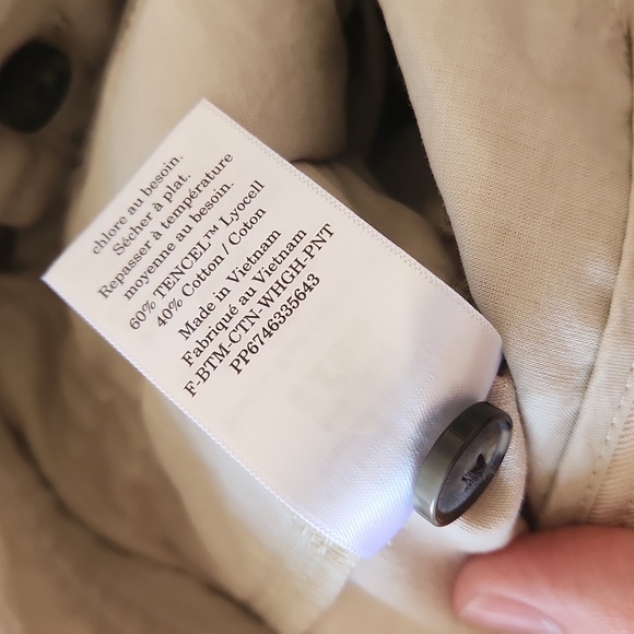 Everlane The Way High Wide Leg Drape Pleats Pants Size 4S - Picture 8 of 11